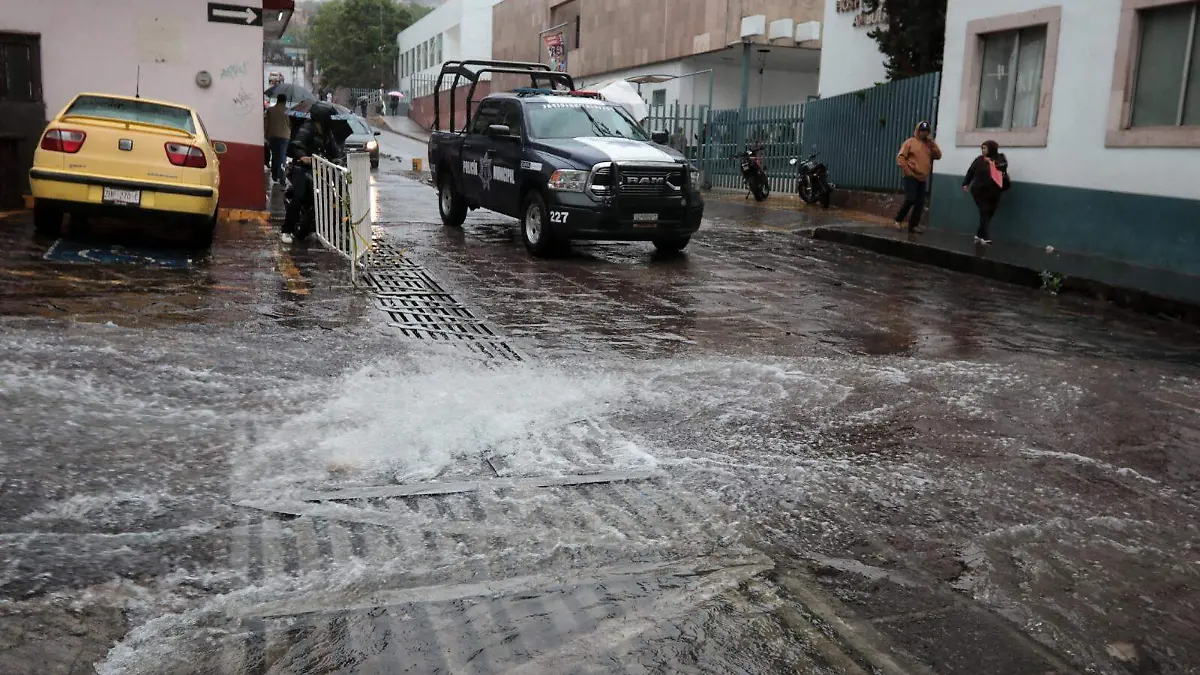 Lluvia en Zacatecas