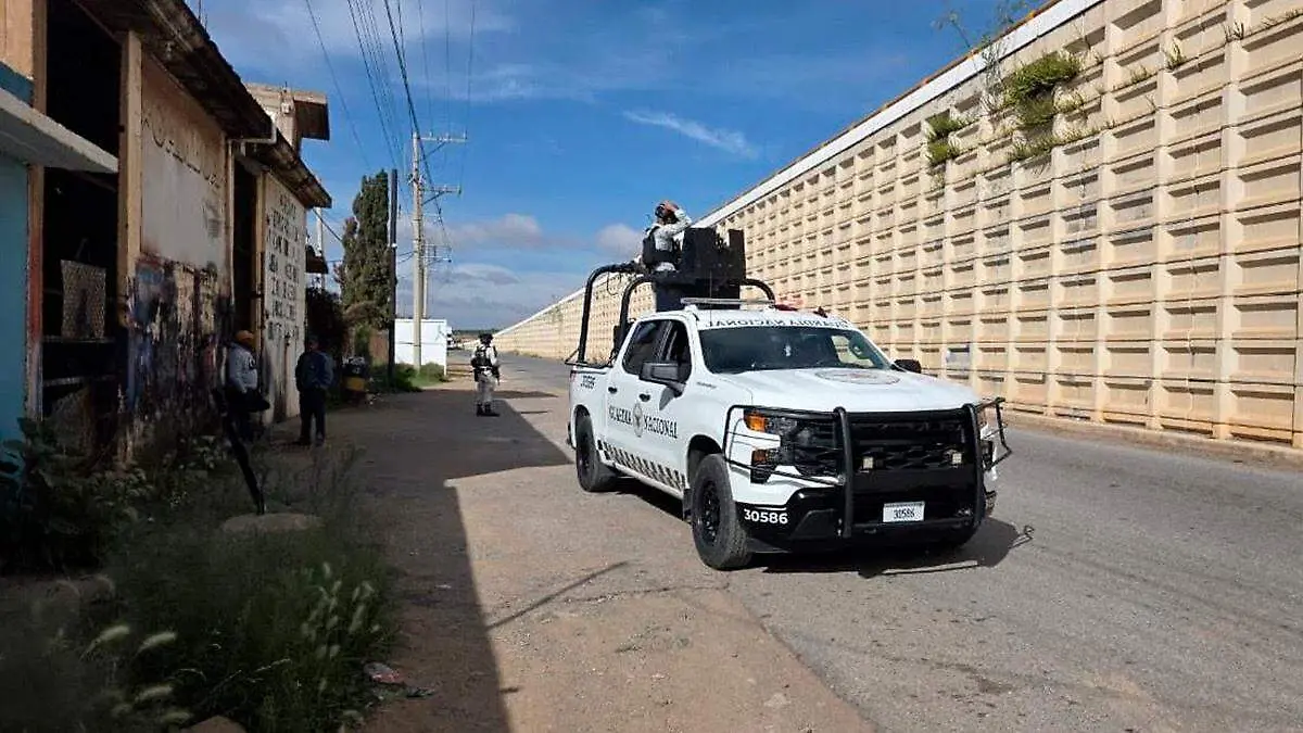 Operativo de vigilancia en Zacatecas