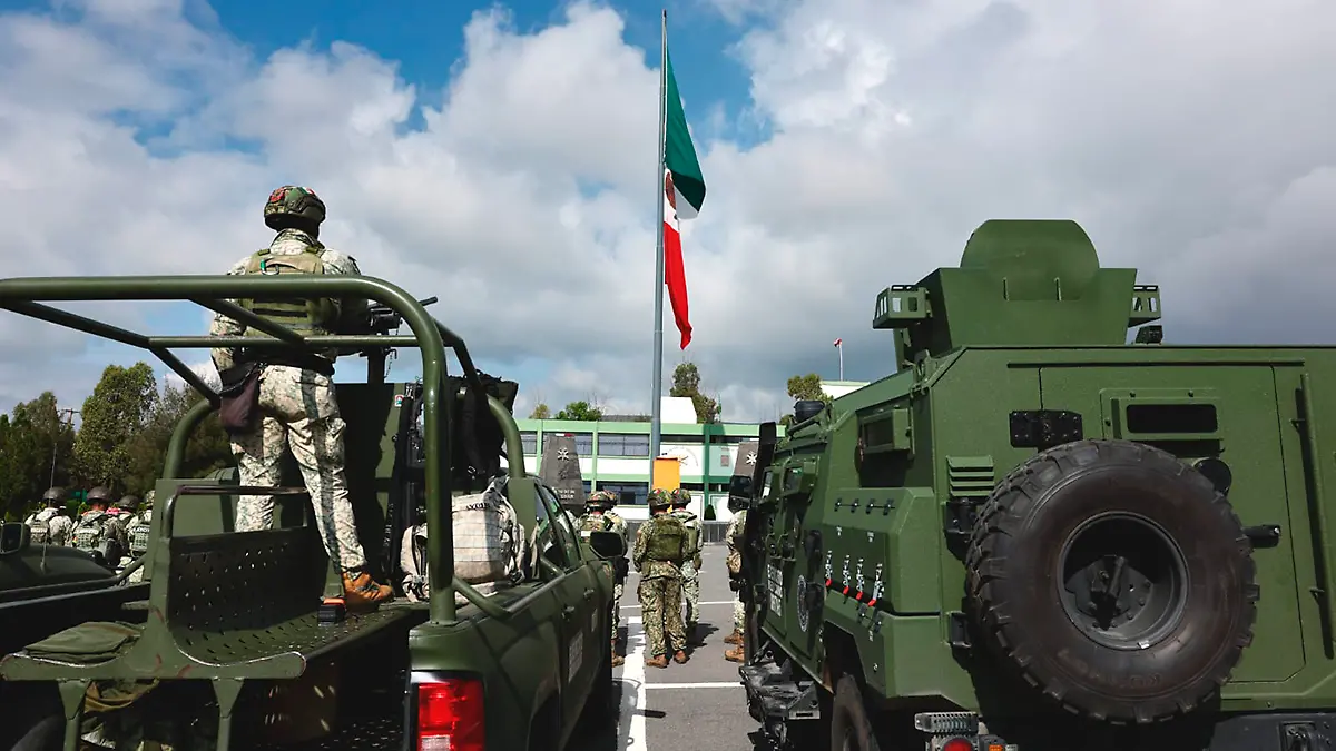 Elementos del Ejército Mexicano en Zacatecas