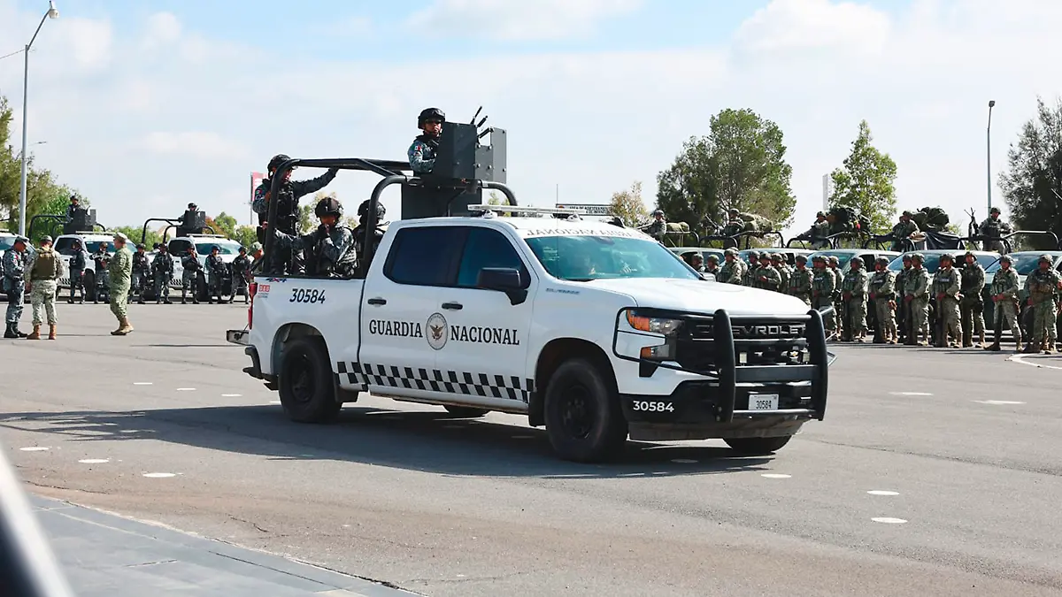 Operativo de seguridad en Zacatecas