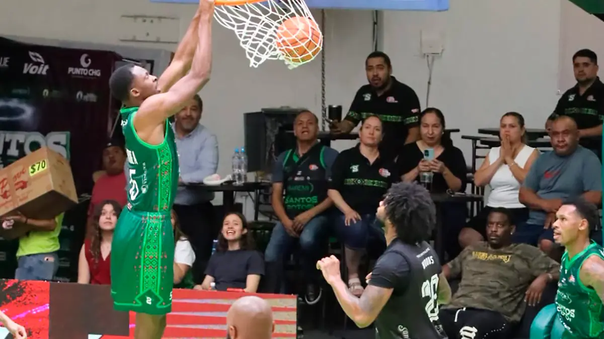 Santos del Potosí recibió a Mineros de Zacatecas LNBP