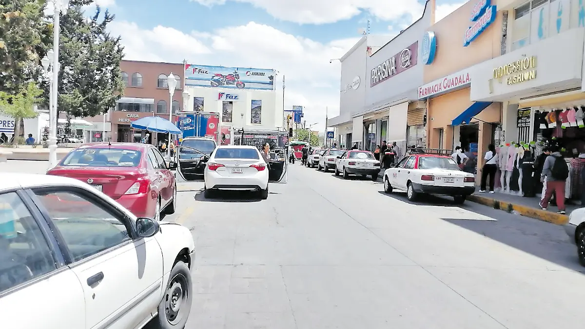 Centro de la ciudad de Fresnillo, Zacatecas