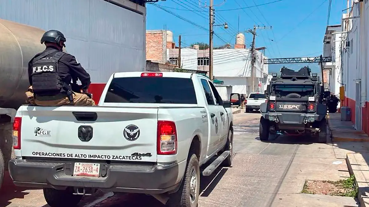 Operativo en Tabasco, Zacatecas