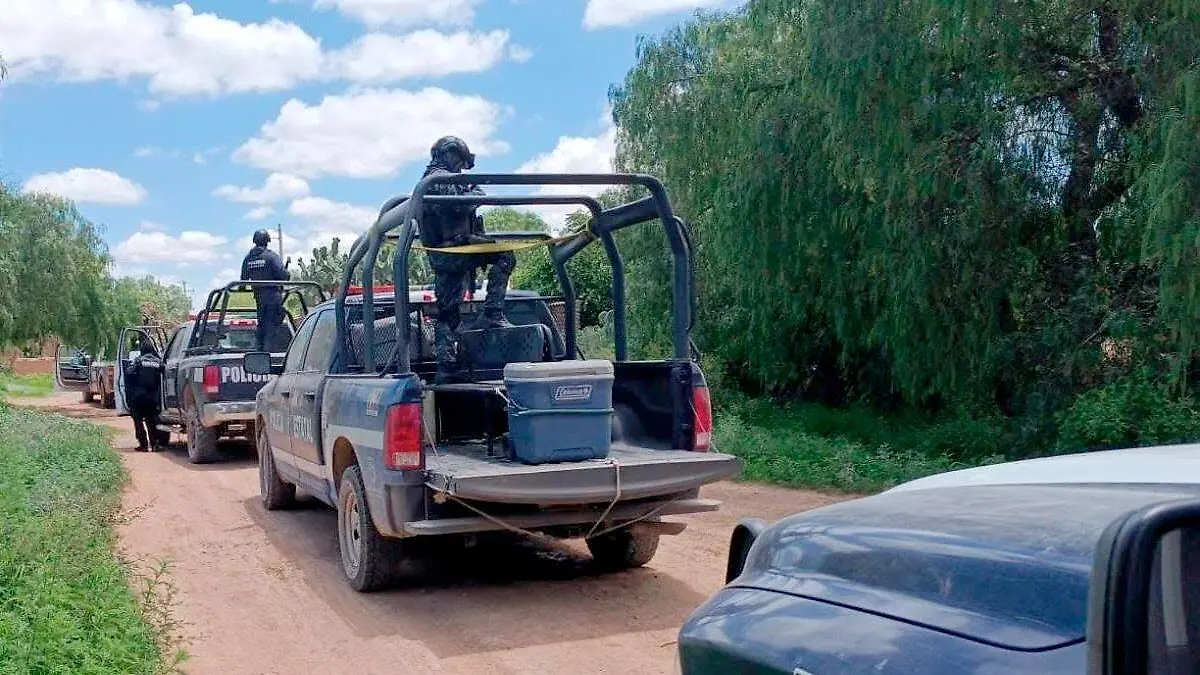 Operativo de Policías Estatales de Zacatecas