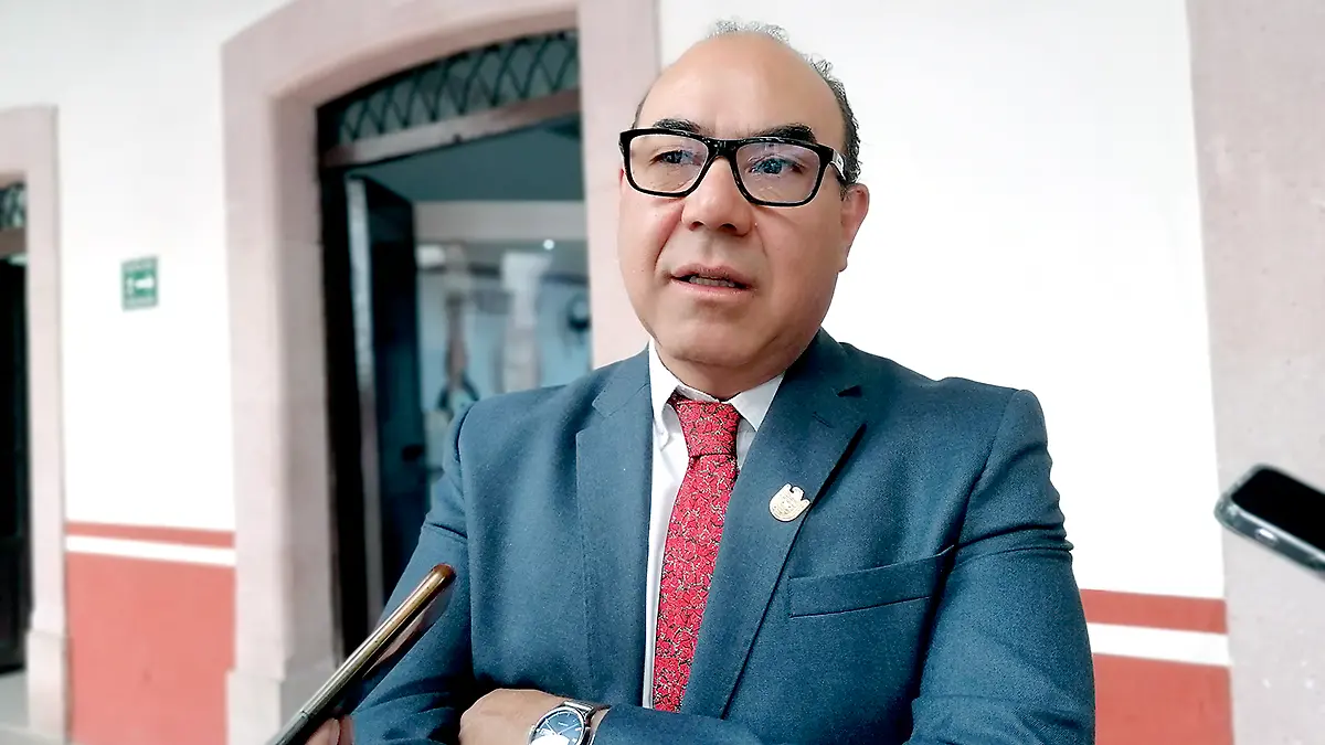 Ángel Román, rector de la Universidad Autónoma de Zacatecas
