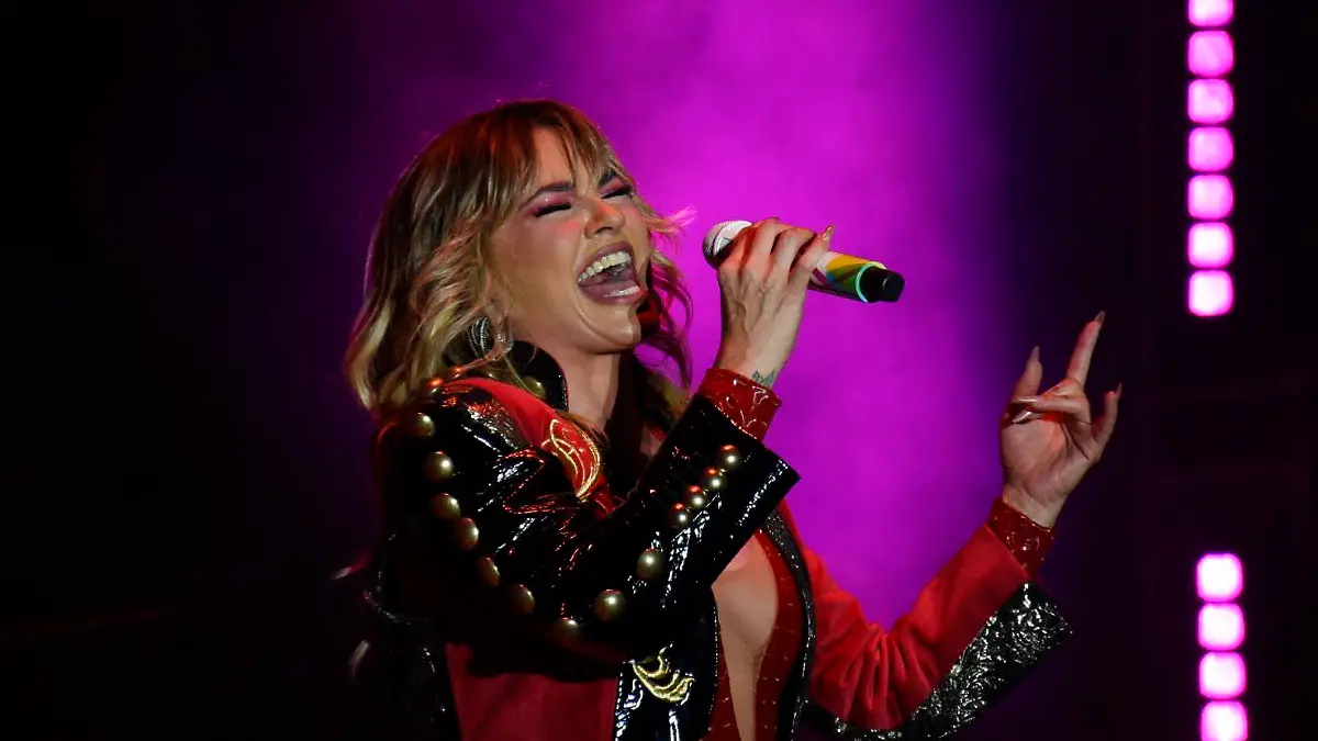 María José en concierto en Guadalupe, Zacatecas