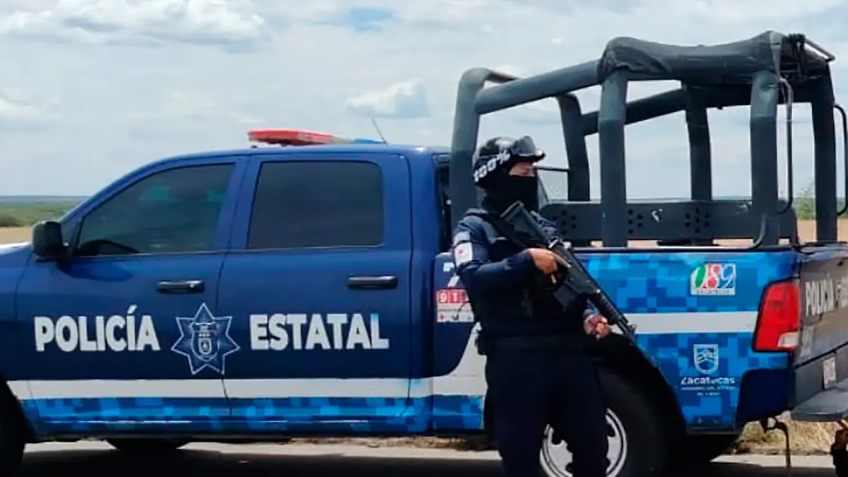 Elemento de la Policía Estatal de Zacatecas