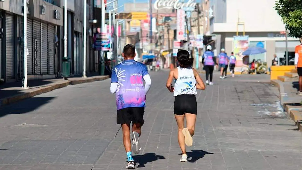 Carrera de atletismo