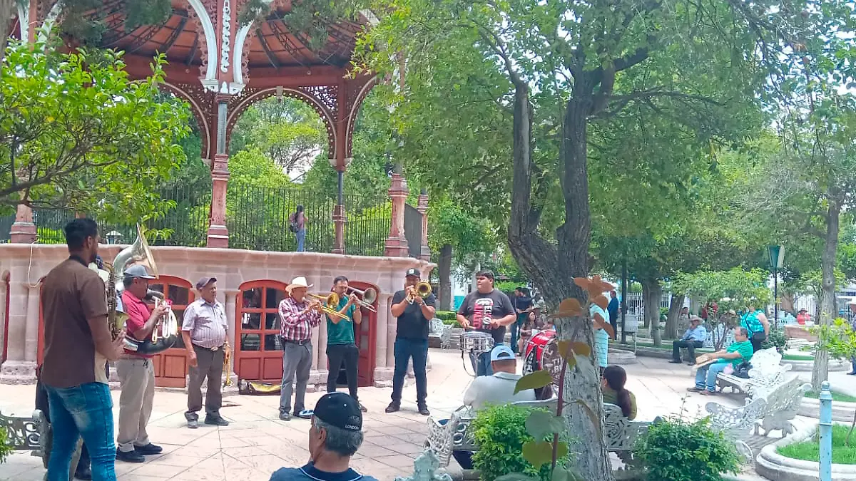 Jardín Rafael Páez en Jerez, Zacatecas