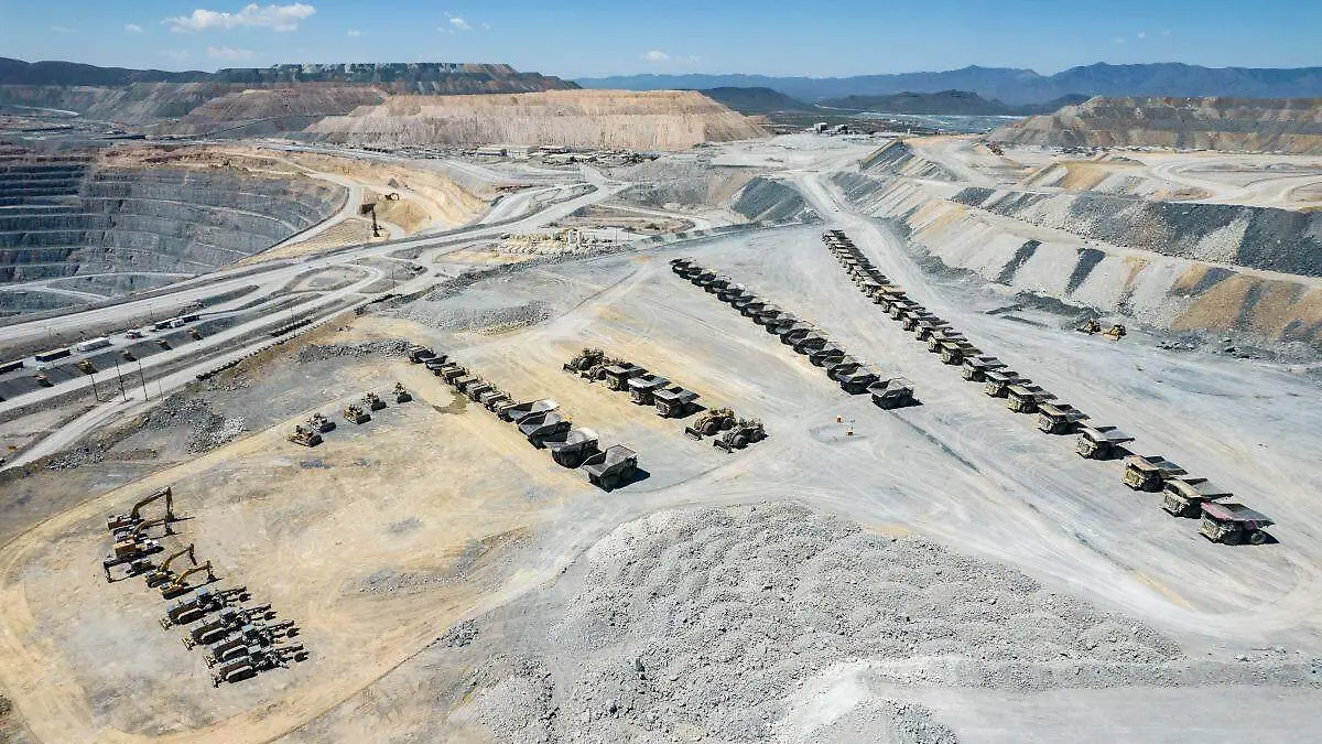 Instalaciones de Mina Peñasquito al norte de Zacatecas