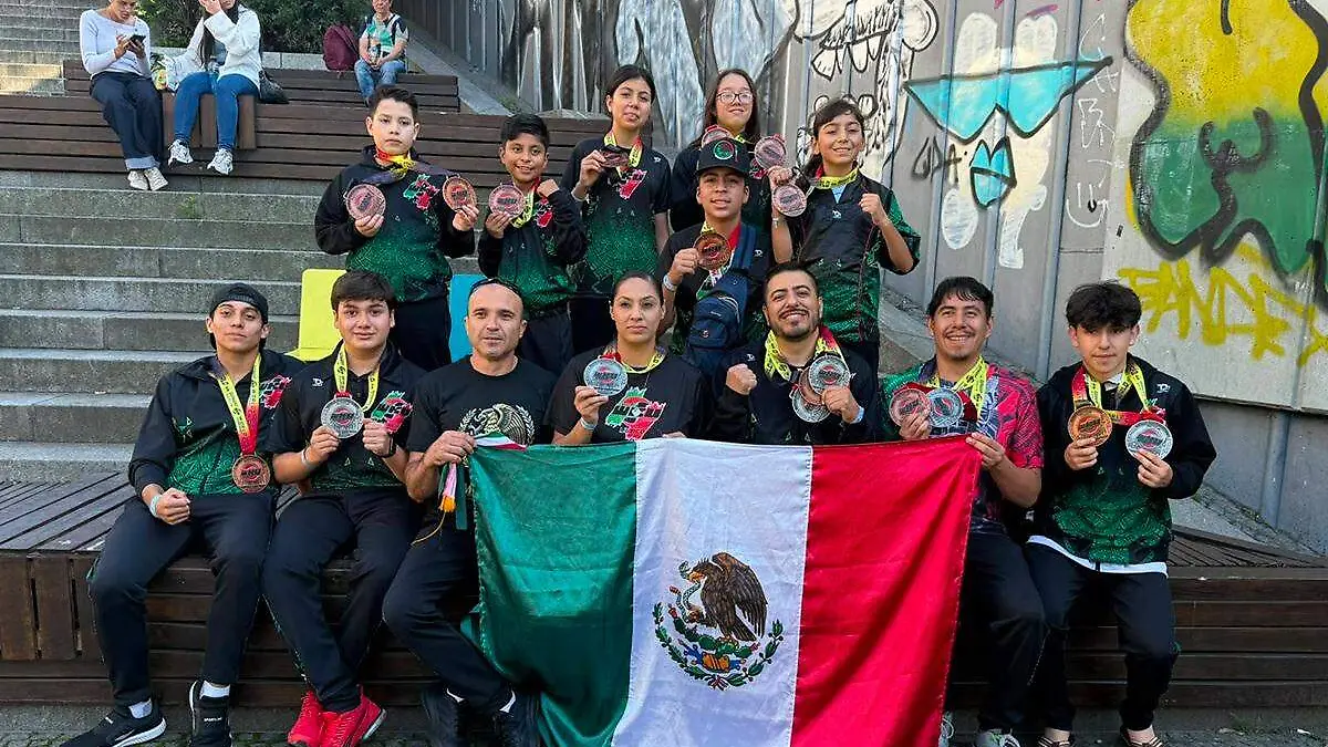 Karatecas zacatecanos medallistas en Berlín