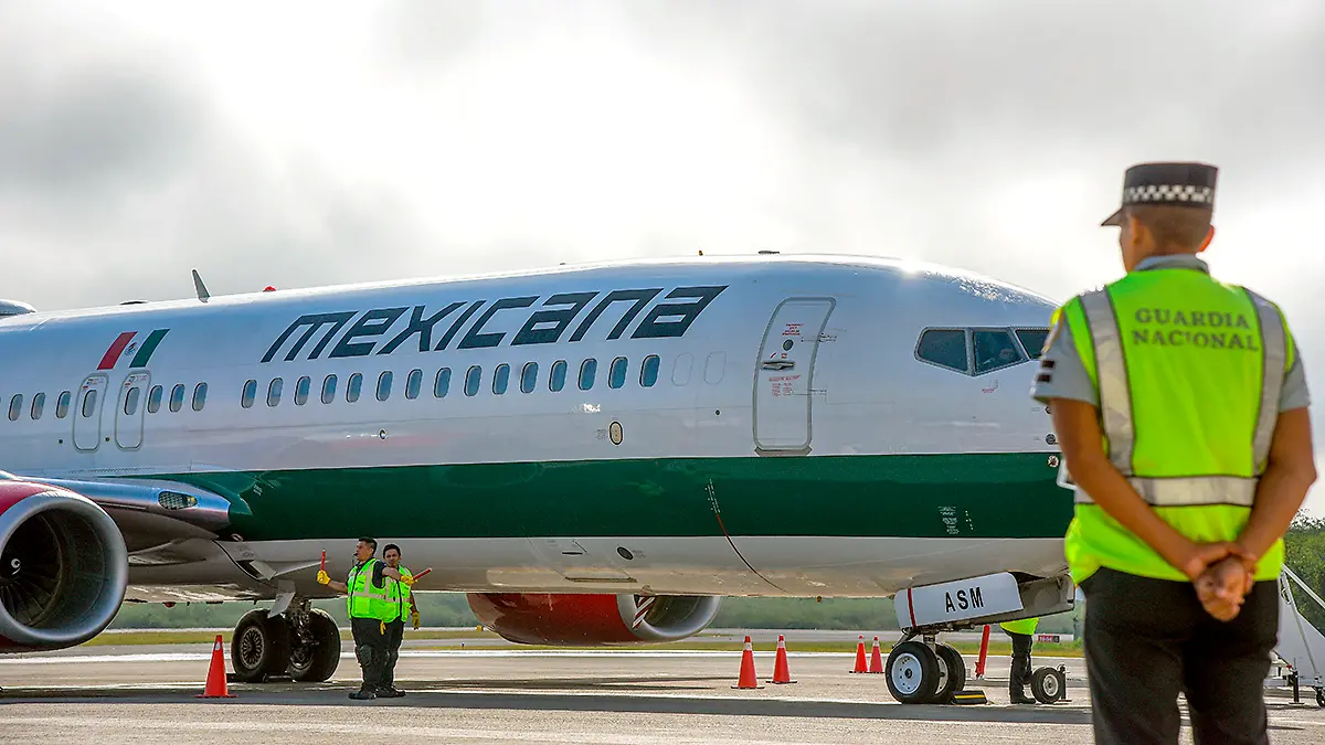 Avión de Mexicana