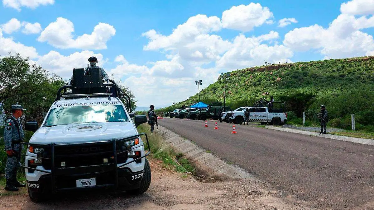 Operativo en carreteras de Zacatecas
