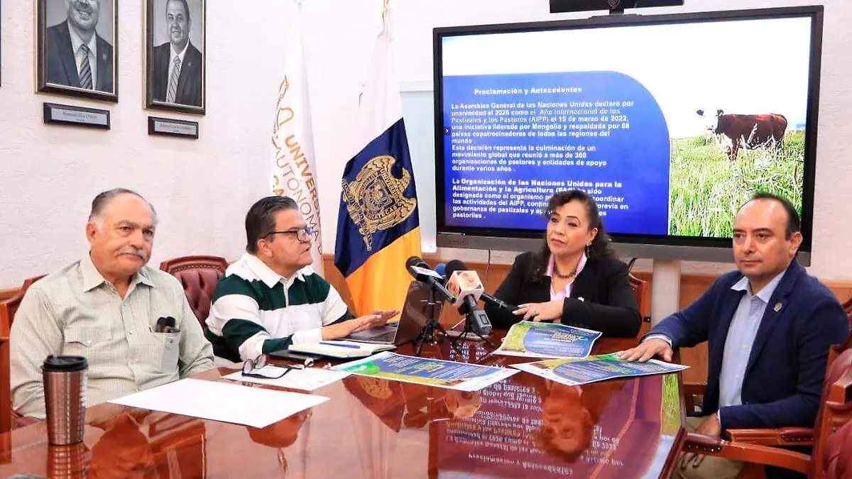 Rueda de prensa UAZ