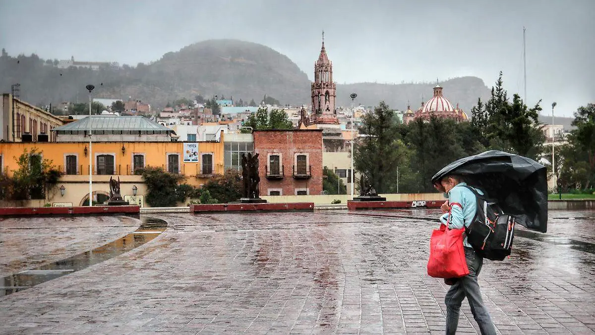 Lluvia en Zacatecas