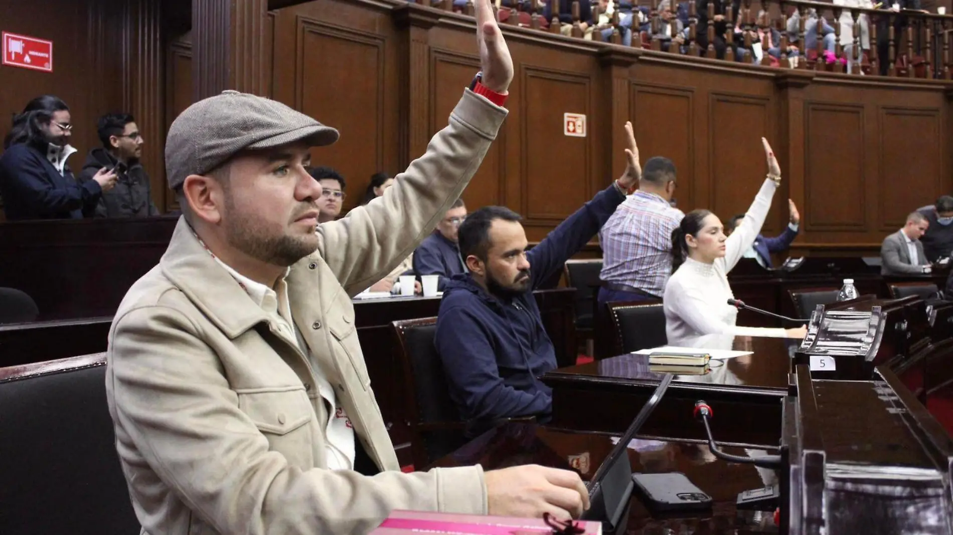 Diputados en el Congreso 