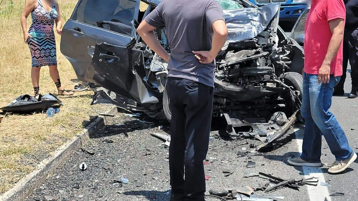 Choque de vehículos