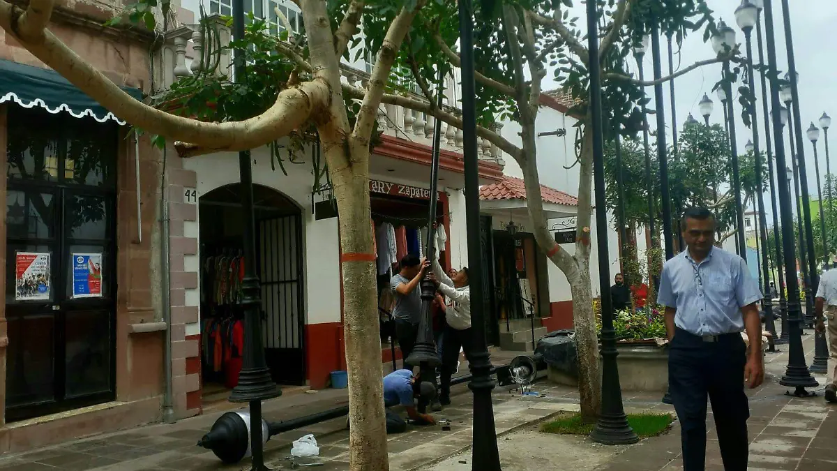 Luminarias jiquilpan 