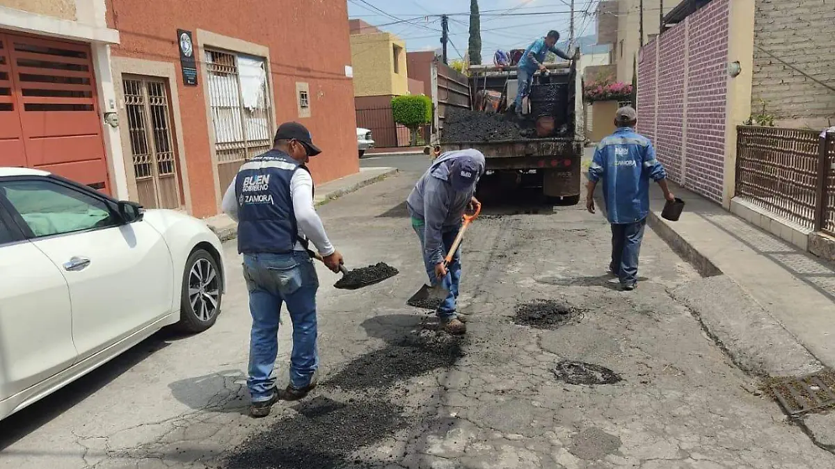 Mantenimiento calles Zamora 2