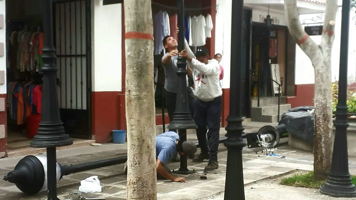 Luminarias Jiquilpan