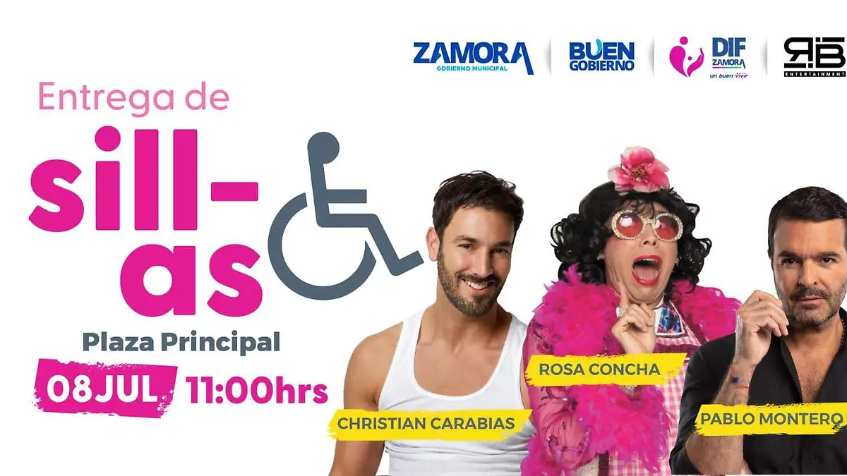 Entrega de sillas en Zamora