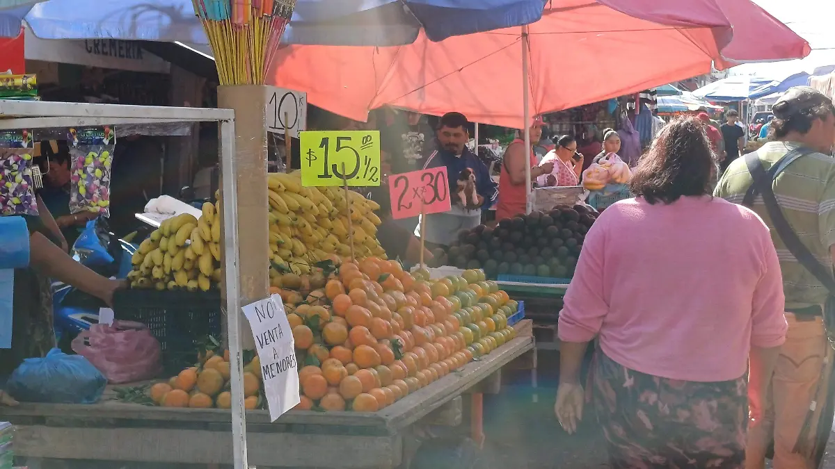 Precio de la Mandarina en Mercado Hidalgo 