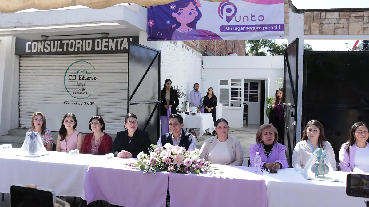 Punto violeta en Tangancícuaro 1