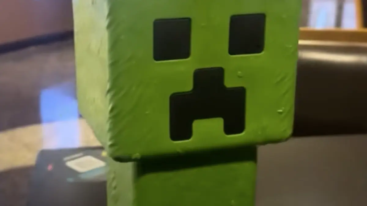 Palomera inspirada en Minecraft