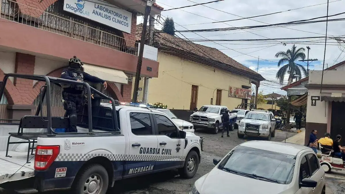 Guardia Civil en Tingüindín