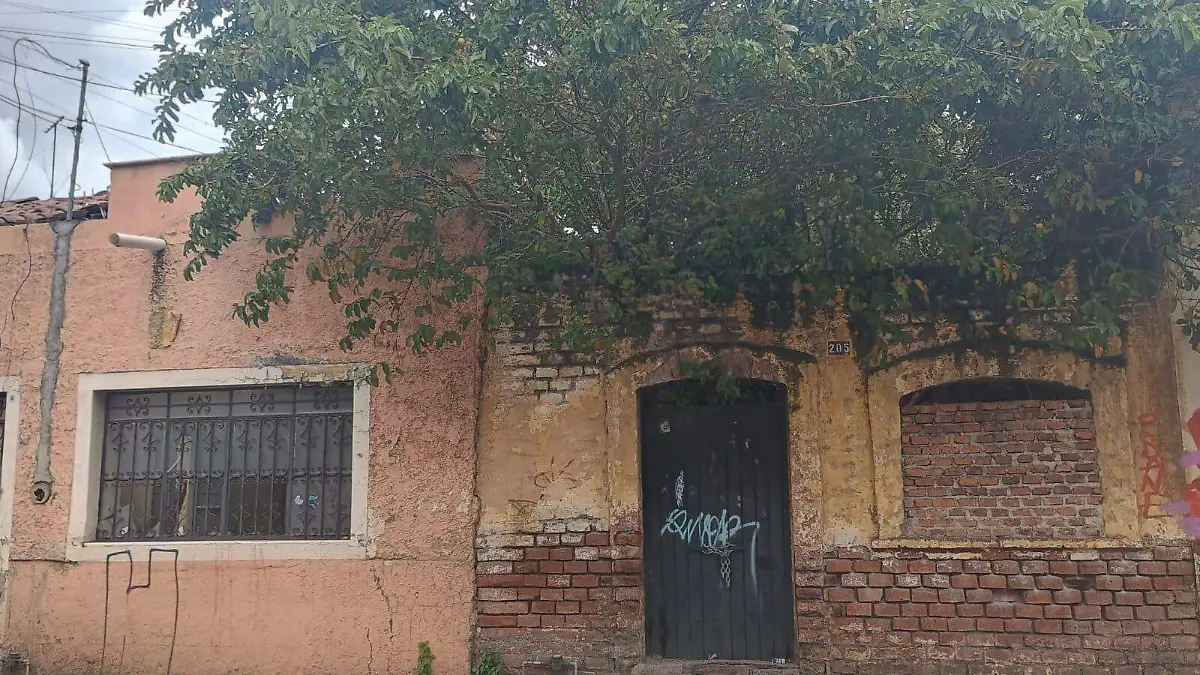 Casa abandonada Foto Elizabeth Paulino El Sol de Zamora