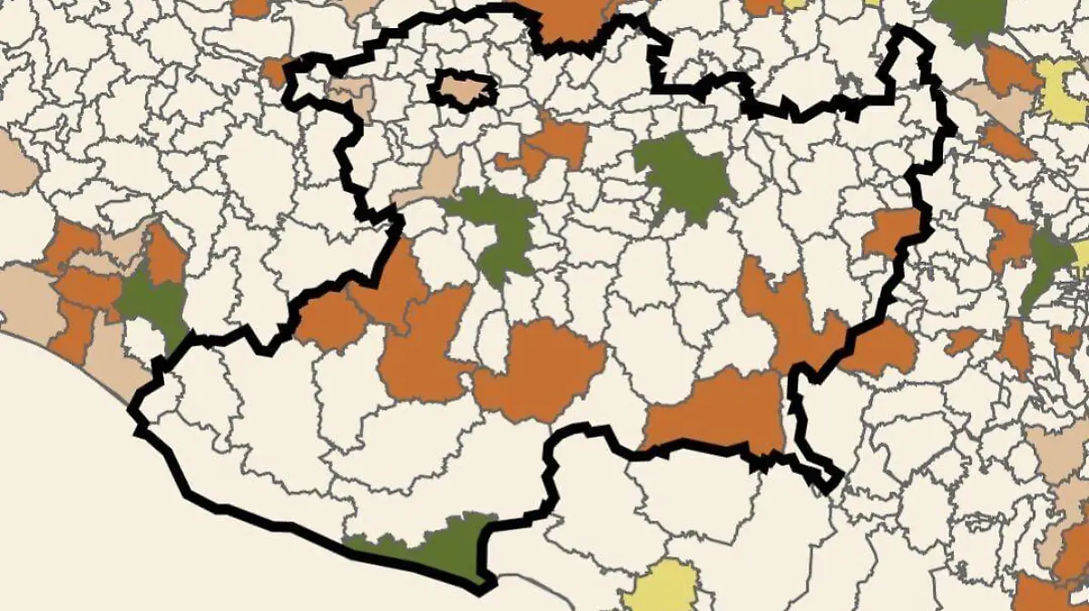 Mapa a de Michoacán