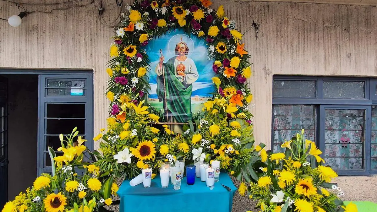 Altar en honor a Judas Tadeo