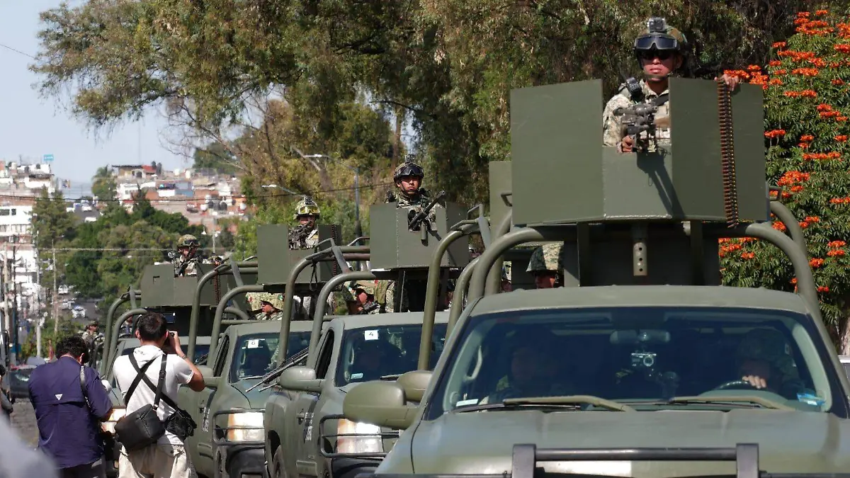 Elementos del Ejército Mexicano