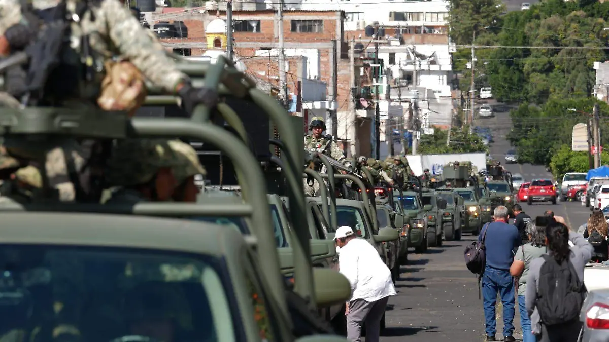 Elementos del Ejército Mexicano