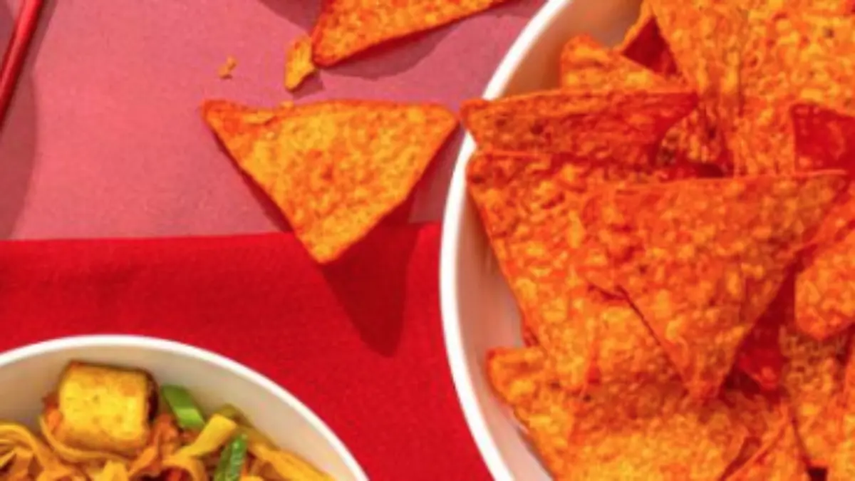 Botana servida en un tazón