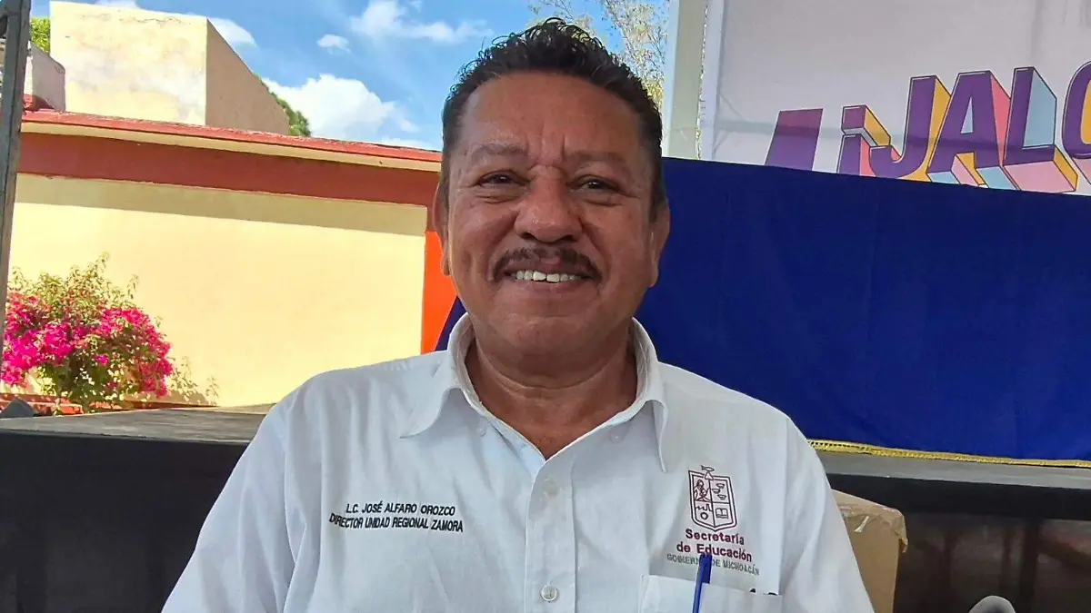 José Alfaro Orozco, director de la Unidad Regional en Zamora de la SSE