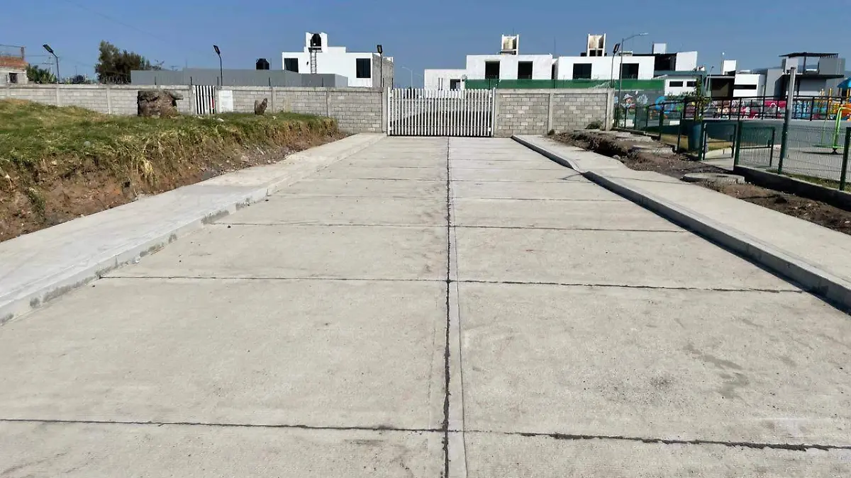 Calle pavimentada 