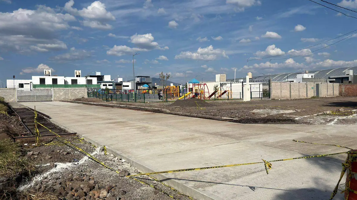 Calle pavimentada 