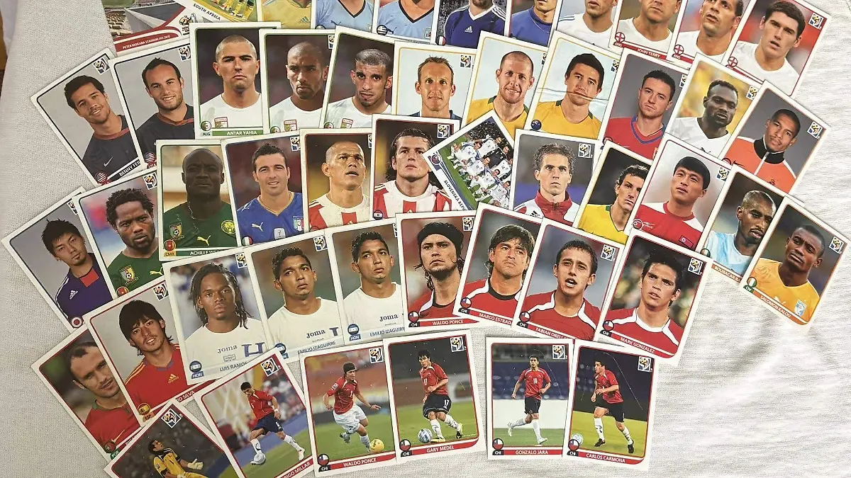 Estampas para el álbum de la Copa Mundial de la FIFA