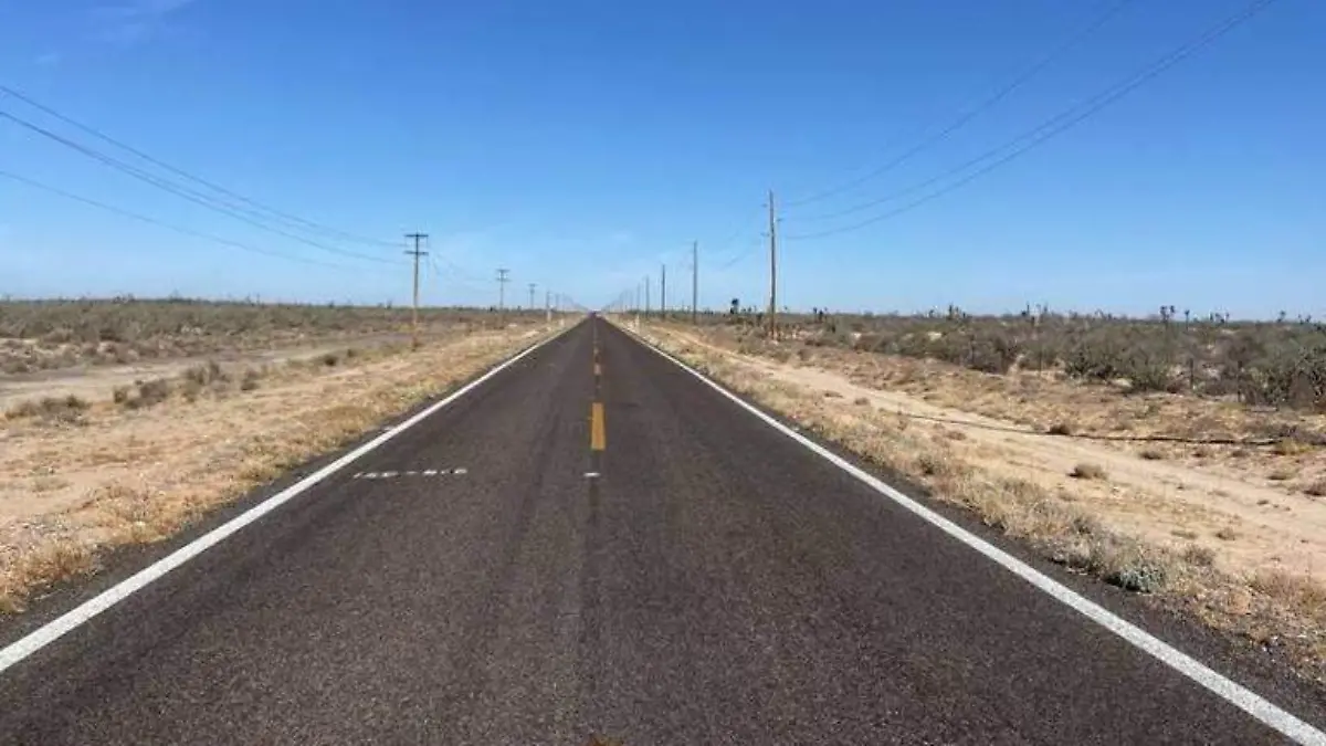 Ampliación de carretera transpeninsular en Mulegé