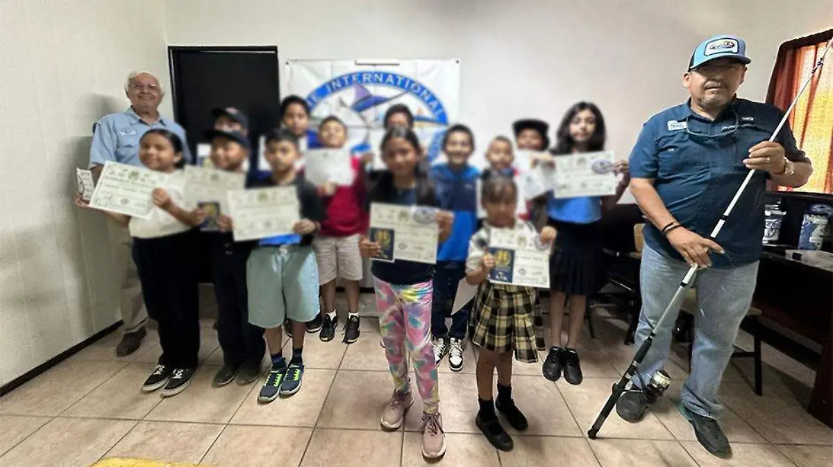 Curso de pesca para ninhos
