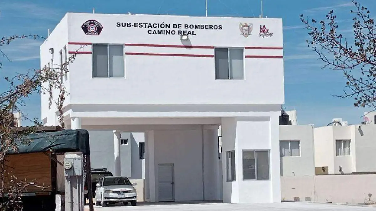 subestacion de bomberos de camino real la paz