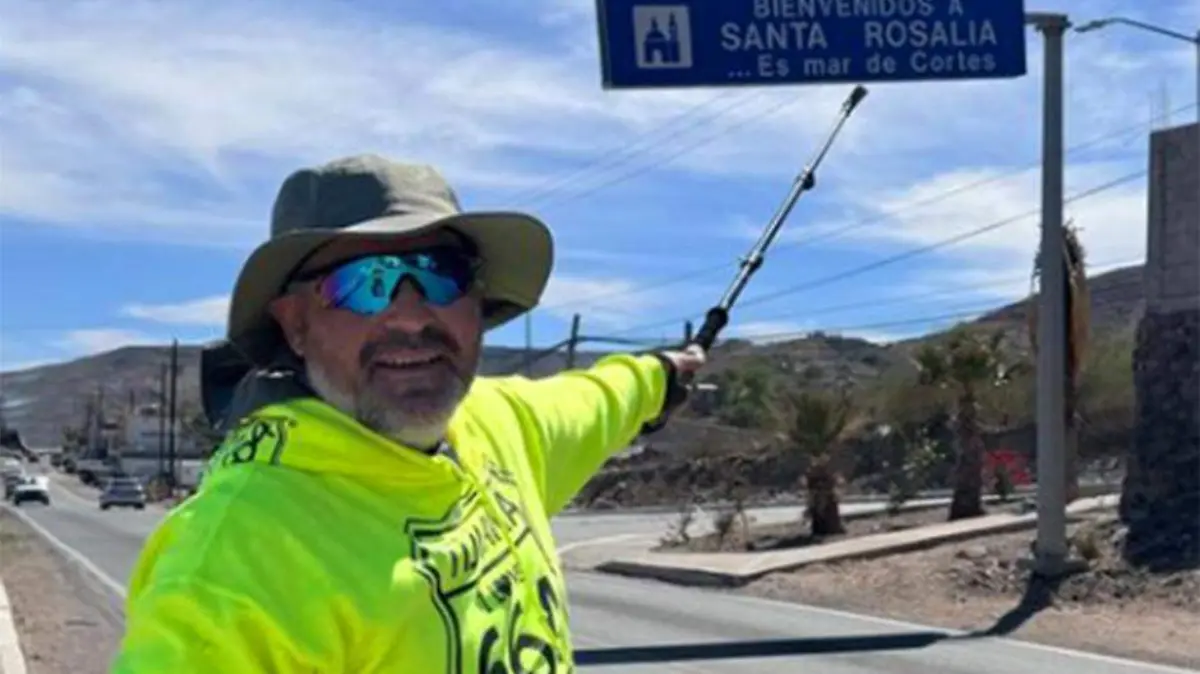 Influencer recorre de Tijuana a Los Cabos
