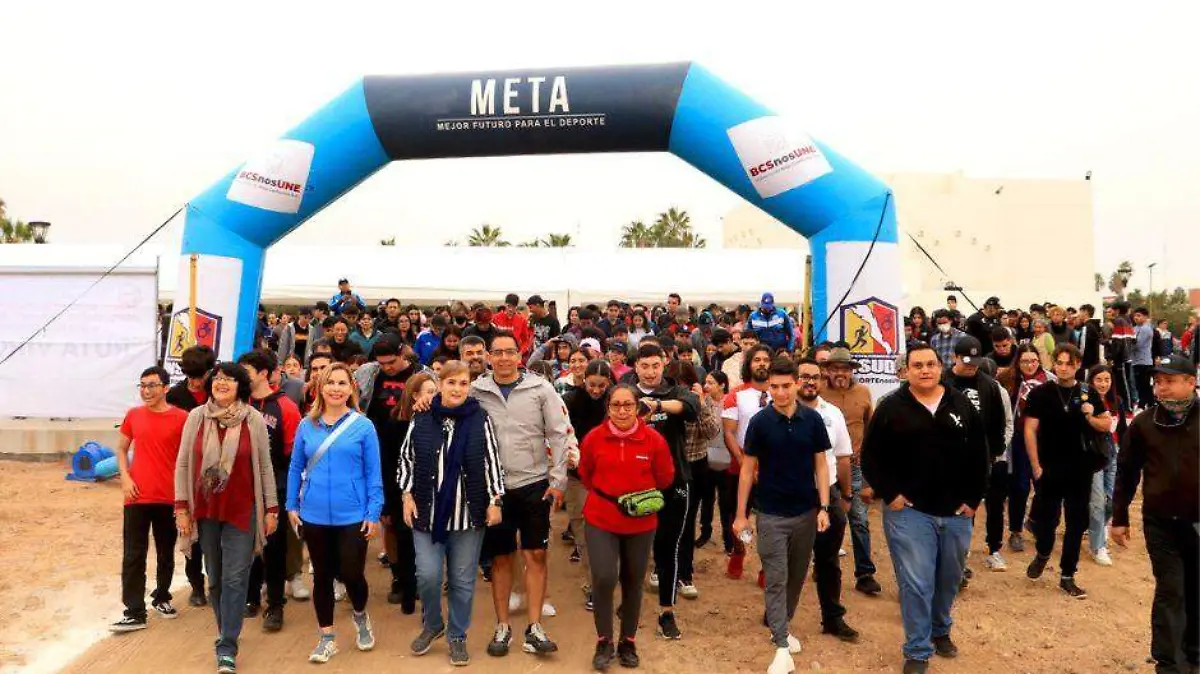 Éxito total la Caminata por la Amistad organizada por la UABCS