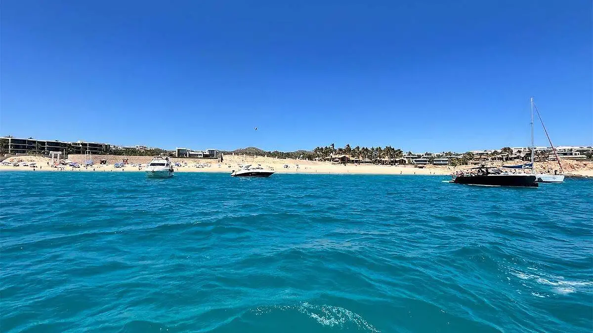 Oleaje mar playa los cabos