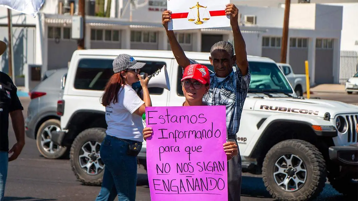 protestas poder judicial bcs 1