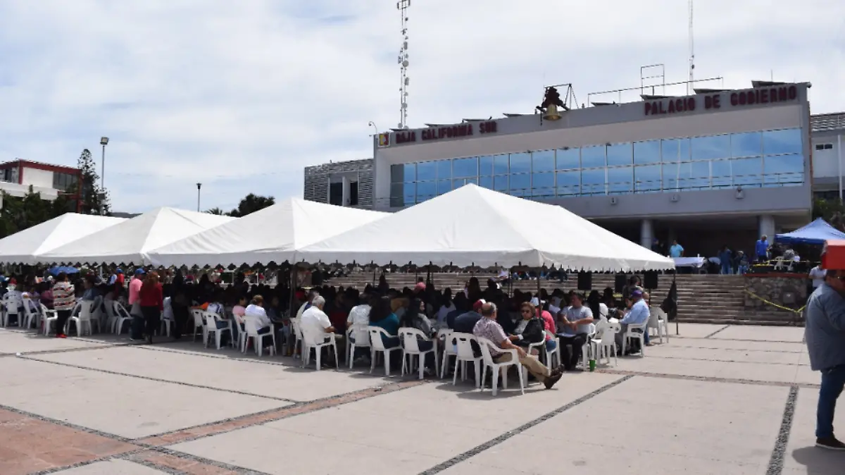 Protesta de burócratas