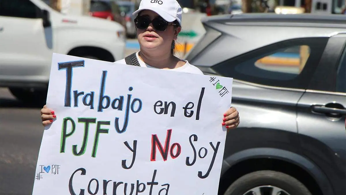 Protestas PJF en BCS