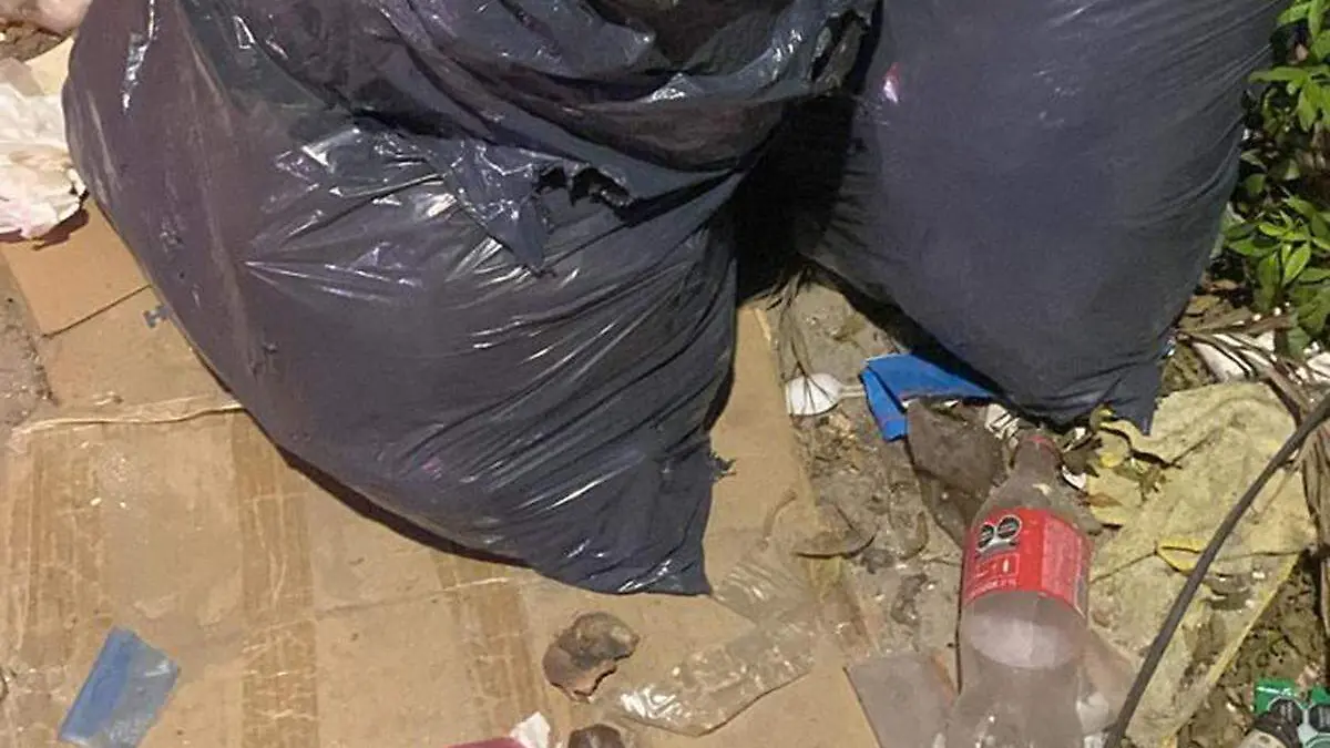 Basura en los cabos