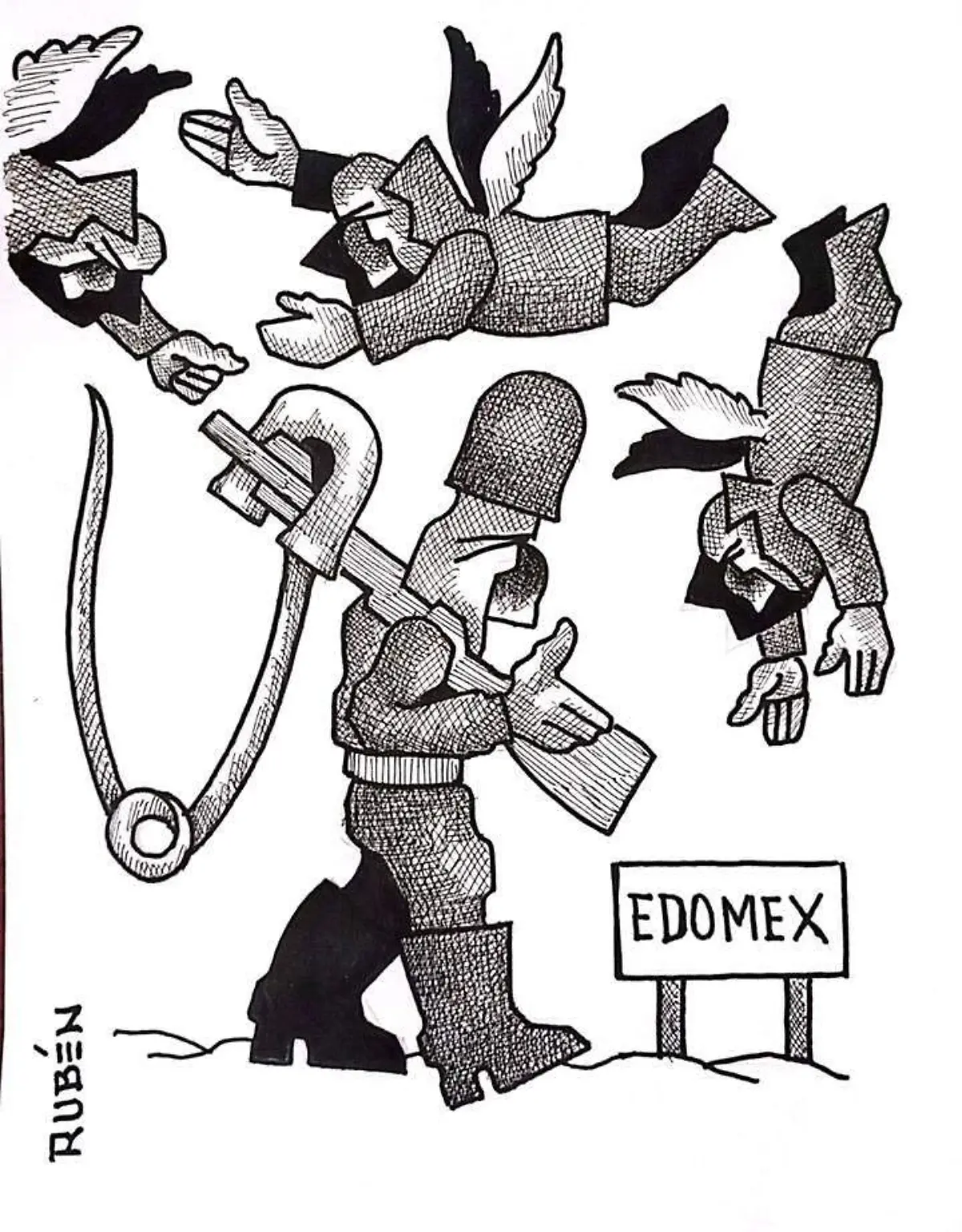 Ruben Cuidado con el enjambre